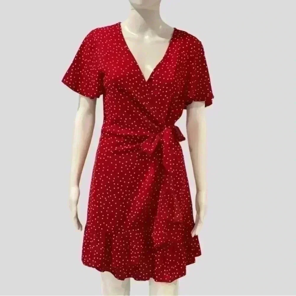 Short wrap dress from‎ Amazon - Picture 2 of 7